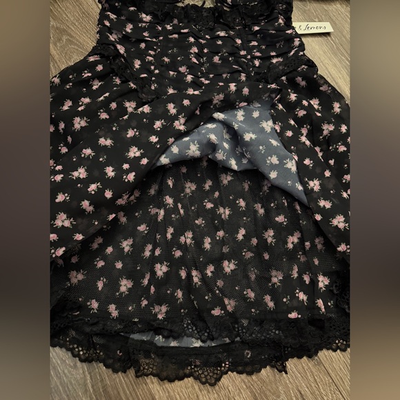 For Love & Lemons Noa Mini Dress Size Small NWT - Picture 12 of 15
